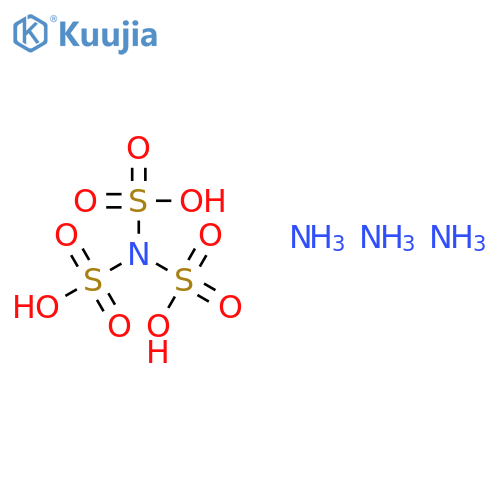 Trisulfamicacid, ammonium salt (1:3) structure