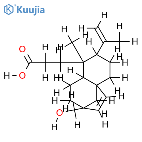 17-Hydroxy-3,4-seco-4(18),15-beyeradien-3-oic acident structure