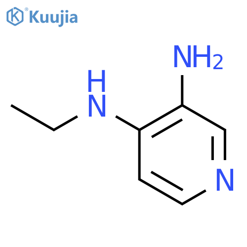 4-N-ethylpyridine-3,4-diamine structure
