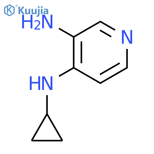 3-Amino-4-(cyclopropylamino)pyridine structure