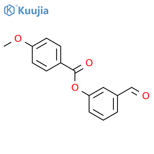 3-Formylphenyl 4-methoxybenzoate structure