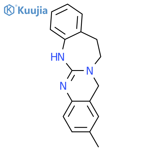 Quinazolino[2,3-b][1,3]benzodiazepine, 5,11,13,14-tetrahydro-9-methyl- structure