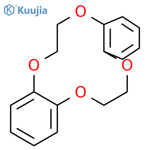 Dibenzo[b,h][1,4,7,10]tetraoxacyclododecin,6,7,14,15-tetrahydro- structure