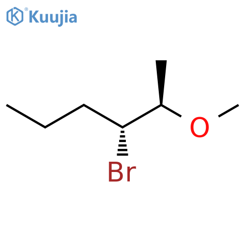 Hexane, 3-bromo-2-methoxy-, (R*,R*)-(±)- structure