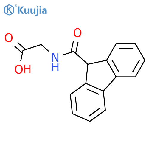Glycine, N-(9H-fluoren-9-ylcarbonyl)- structure