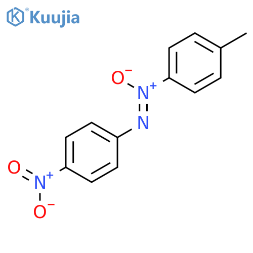 Diazene, (4-methylphenyl)(4-nitrophenyl)-, 2-oxide structure
