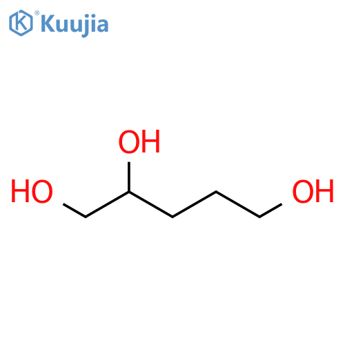 1,2,5-Pentanetriol structure