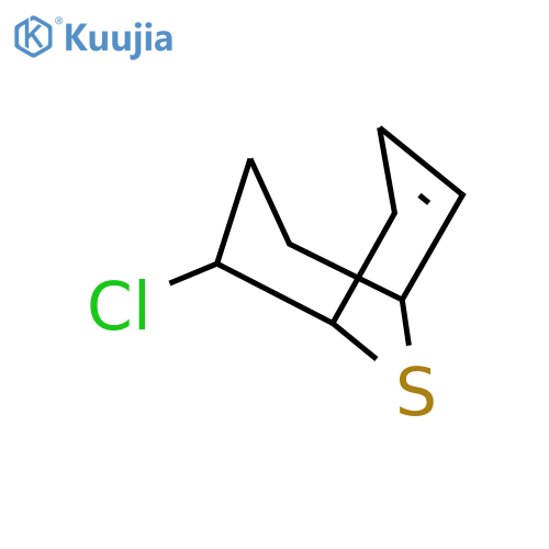 9-Thiabicyclo[3.3.1]non-2-ene,6-chloro- structure