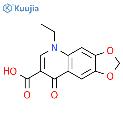 Oxolinic acid structure