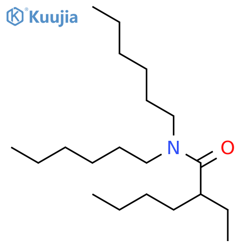 Hexanamide, 2-ethyl-N,N-dihexyl- structure