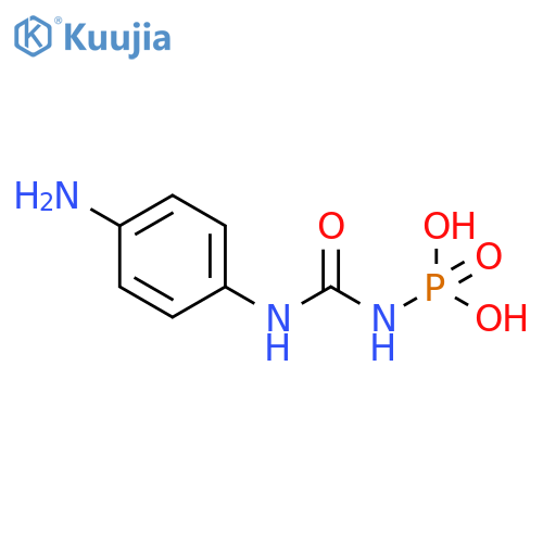 Phosphoramidic acid, N-[[(4-aminophenyl)amino]carbonyl]- structure