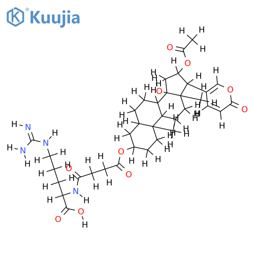 3-argininylsuccinoyl bufotalin structure