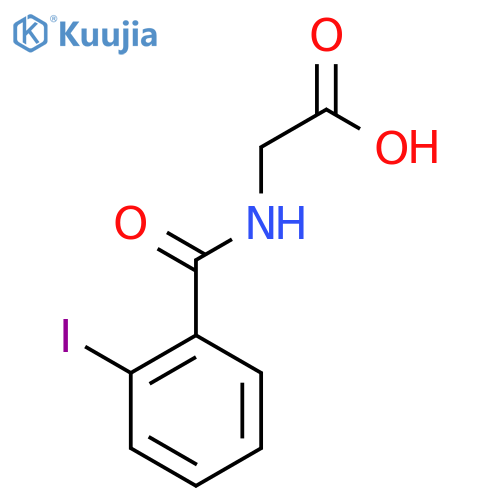 o-Iodohippuric Acid structure