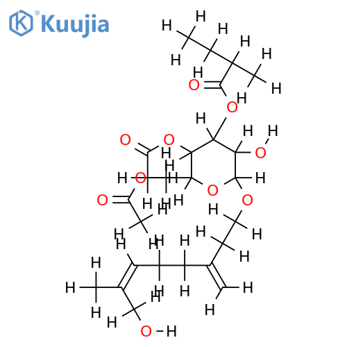 9-Hydroxy-gamma-geraniol-1-O--beta-D-glucopyranoside structure