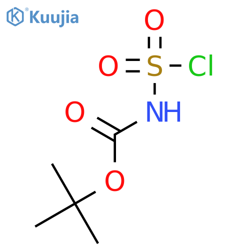 tert-butyl N-(chlorosulfonyl)carbamate structure