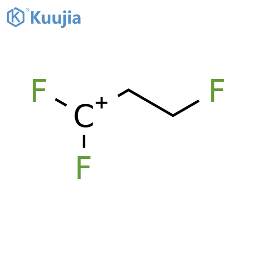Propylium, 1,1,3-trifluoro- structure