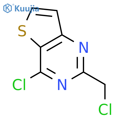 4-Chloro-2-(chloromethyl)thieno3,2-dpyrimidine structure