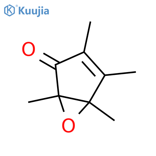 6-Oxabicyclo[3.1.0]hex-3-en-2-one, 1,3,4,5-tetramethyl- structure
