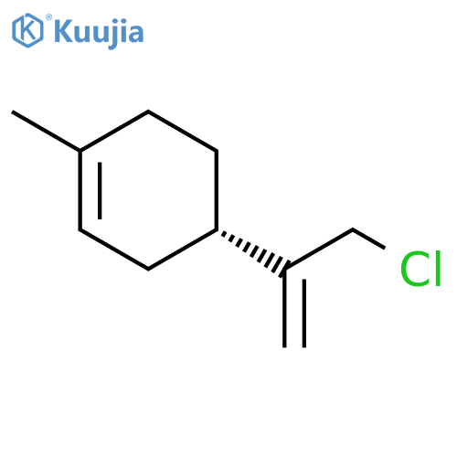 CYCLOHEXENE, 4-[1-(CHLOROMETHYL)ETHENYL]-1-METHYL-, (S)- structure