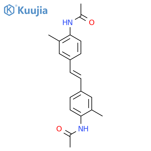 ACETAMIDE, N,N'-[1,2-ETHENEDIYLBIS(2-METHYL-4,1-PHENYLENE)]BIS- structure