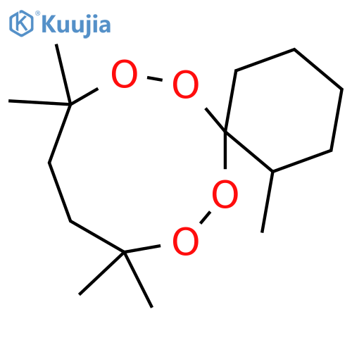 7,8,13,14-Tetraoxaspiro[5.8]tetradecane, 1,9,9,12,12-pentamethyl- structure