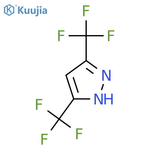 3,5-Bis(trifluoromethyl)-1H-pyrazole structure