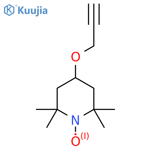2,2,6,6-Tetramethyl-4-(2-propynyloxy)piperidine 1-Oxyl Free Radical structure
