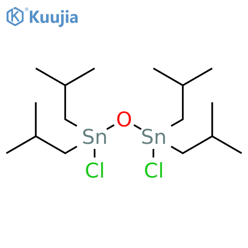 Distannoxane, 1,3-dichloro-1,1,3,3-tetrakis(2-methylpropyl)- structure