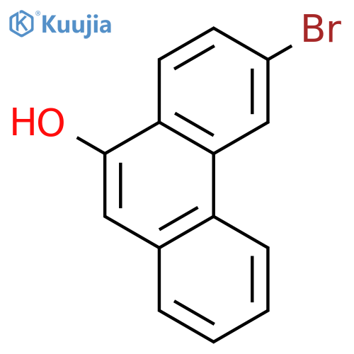 9-Phenanthrenol, 6-bromo- structure
