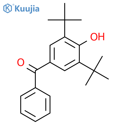 Phenoxy, 4-benzoyl-2,6-bis(1,1-dimethylethyl)- structure