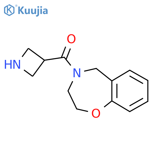 Azetidin-3-yl(2,3-dihydrobenzo[f][1,4]oxazepin-4(5H)-yl)methanone structure