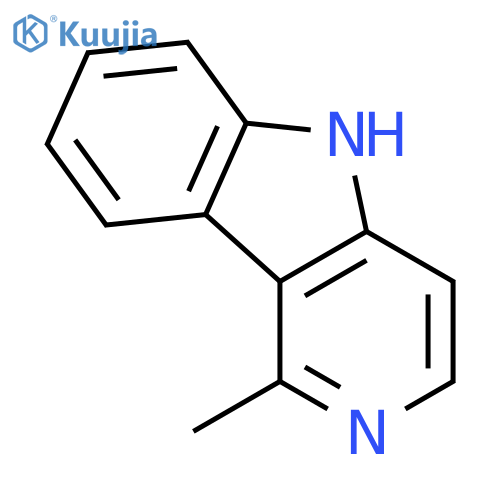 1-methyl-5H-Pyrido[4,3-b]indole structure