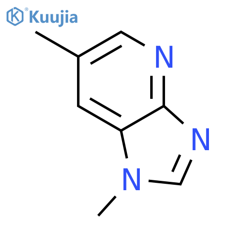 1,6-dimethyl-1H-Imidazo[4,5-b]pyridine structure