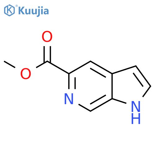 Methyl 1H-pyrrolo[2,3-c]pyridine-5-carboxylate structure