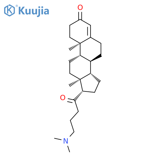 Androst-4-en-3-one,17-[4-(dimethylamino)-1-oxobutoxy]-, (17b)- (9CI) structure