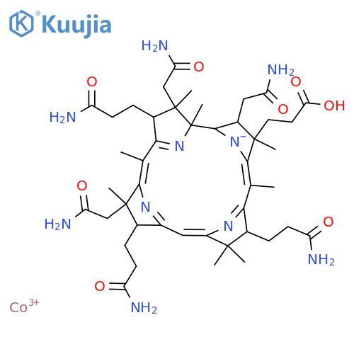 Cobyrinicacid-abcdeg-hexamide (8CI,9CI) structure