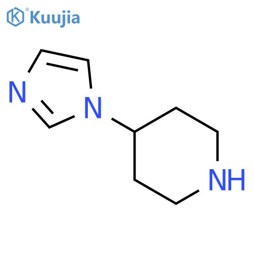 4-(1H-Imidazol-1-yl)piperidine structure