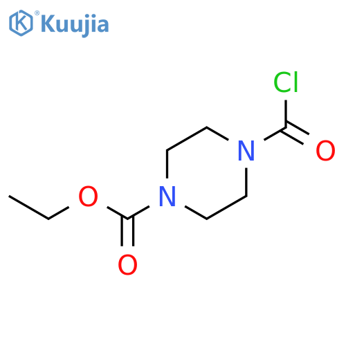 ethyl 4-(carboxy)piperazine-1-carboxylate structure