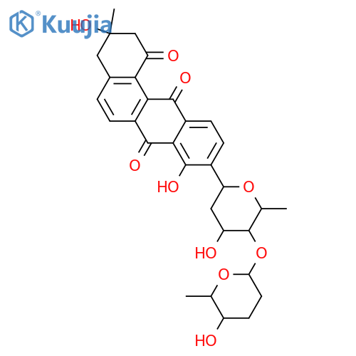 Urdamycin B; 5B-Epimer, 4B-deglycosyl structure