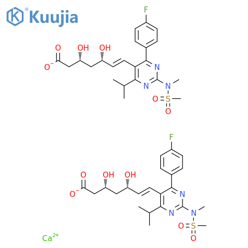 Rosuvastatin Calcium structure