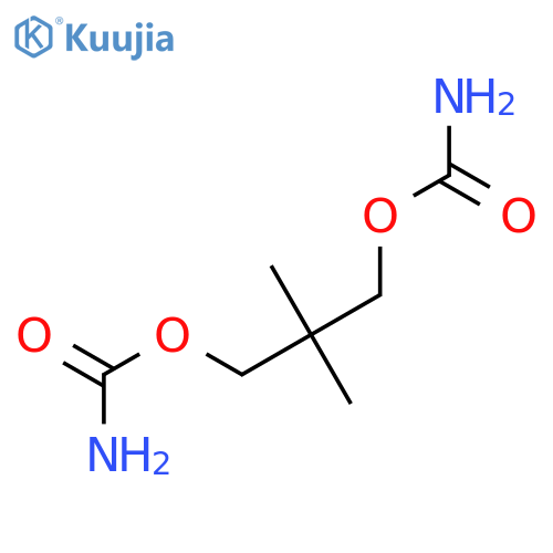 1,3-Propanediol,2,2-dimethyl-, 1,3-dicarbamate structure
