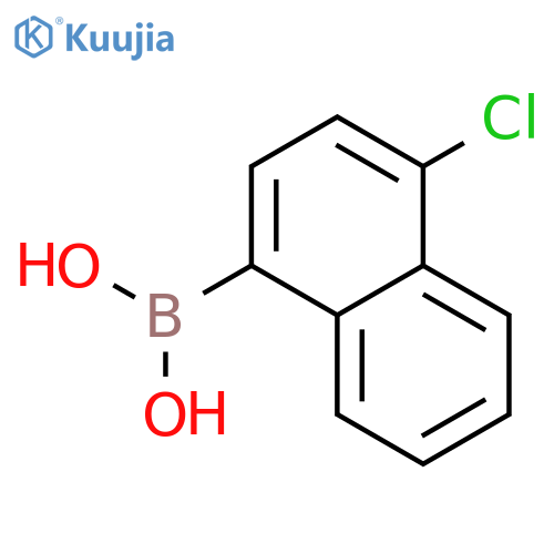 4-Chloro-1-naphthylboronic Acid structure