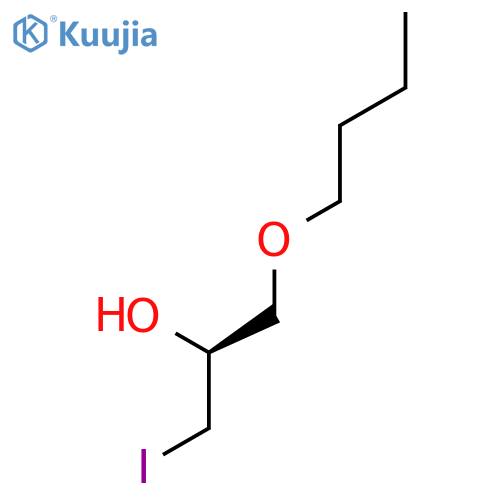 2-Propanol, 1-butoxy-3-iodo-, (S)- structure