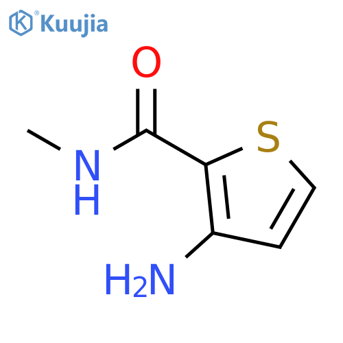3-Amino-N-methylthiophene-2-carboxamide structure