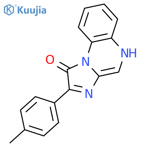 Imidazo[1,2-a]quinoxalin-1(5H)-one, 2-(4-methylphenyl)- structure
