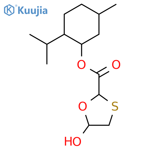 (1R,2S,5R)-Methyl-5R-hydroxy-1,3-oxathiolane-2R-carboxylate structure