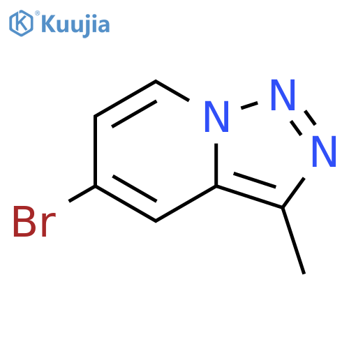 [1,2,3]Triazolo[1,5-a]pyridine, 5-bromo-3-methyl- structure