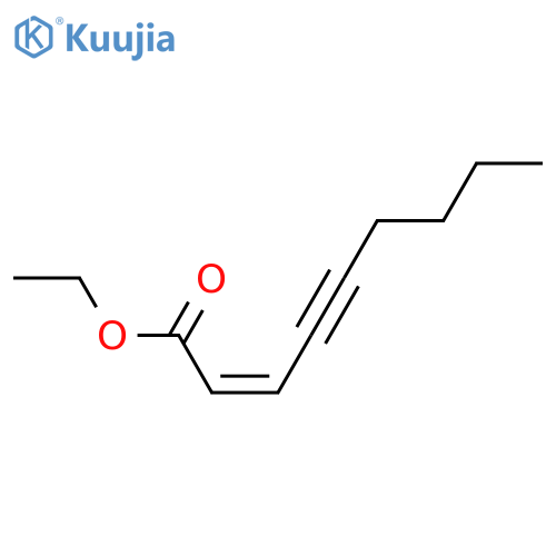 2-Nonen-4-ynoic acid, ethyl ester, (2Z)- structure