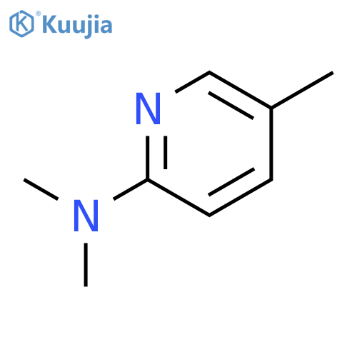 Dimethyl-(5-methyl-pyridin-2-yl)-amine structure