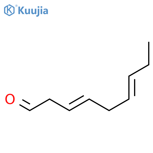 3,6-Nonadienal, (E,E)- structure